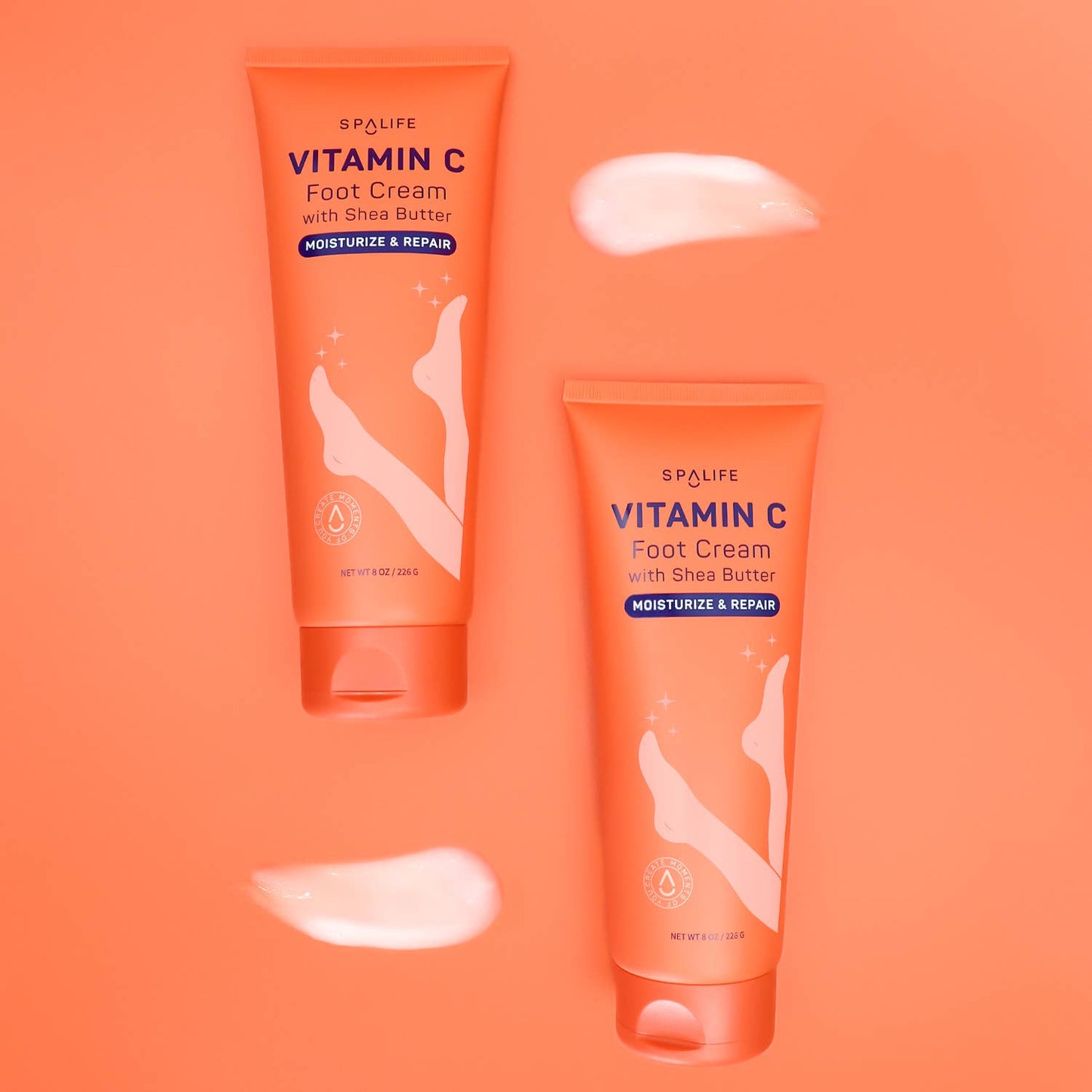 Vitamin C Moisturizing Foot Cream 8 Oz - Foot treatment