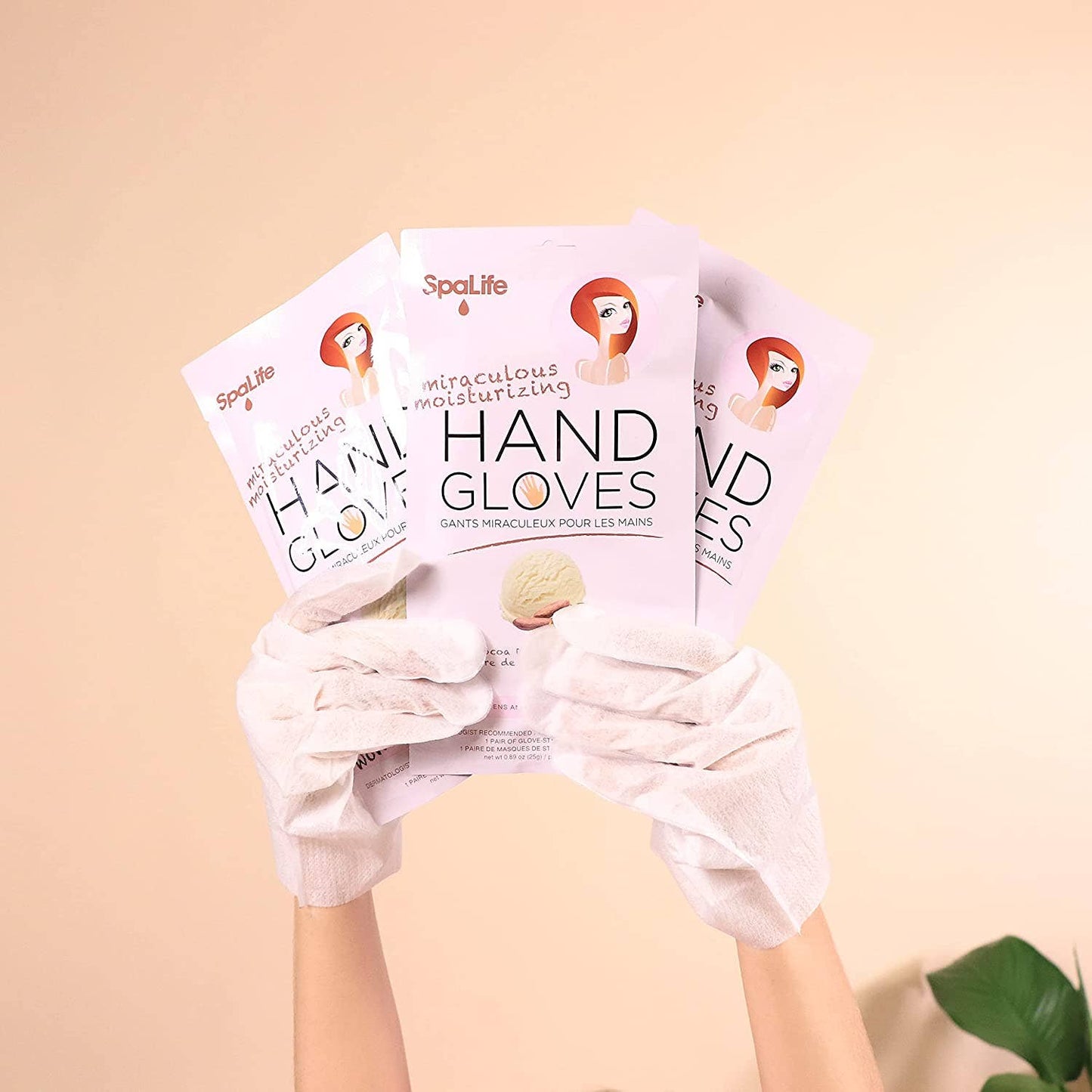 Moisturizing Hand Gloves, Cocoa butter & Vitamin E Infused